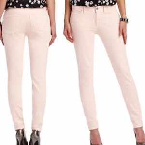 Ann Taylor pale pink skinny pants
